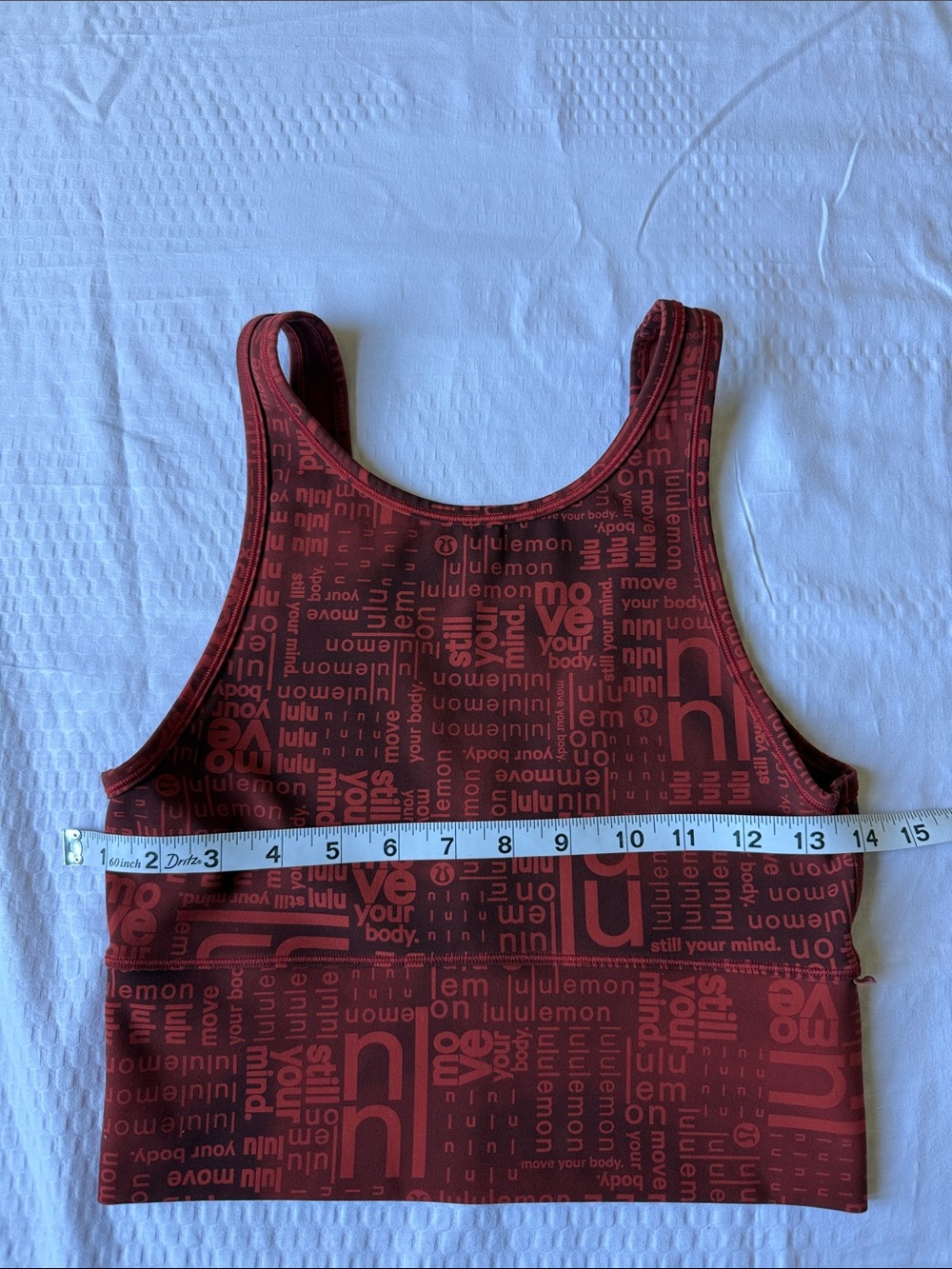 Lululemon Power Pivot Everlux Tank Top *Motif
Lululemon Ombre Red Multi✨ - Picture 8 of 10